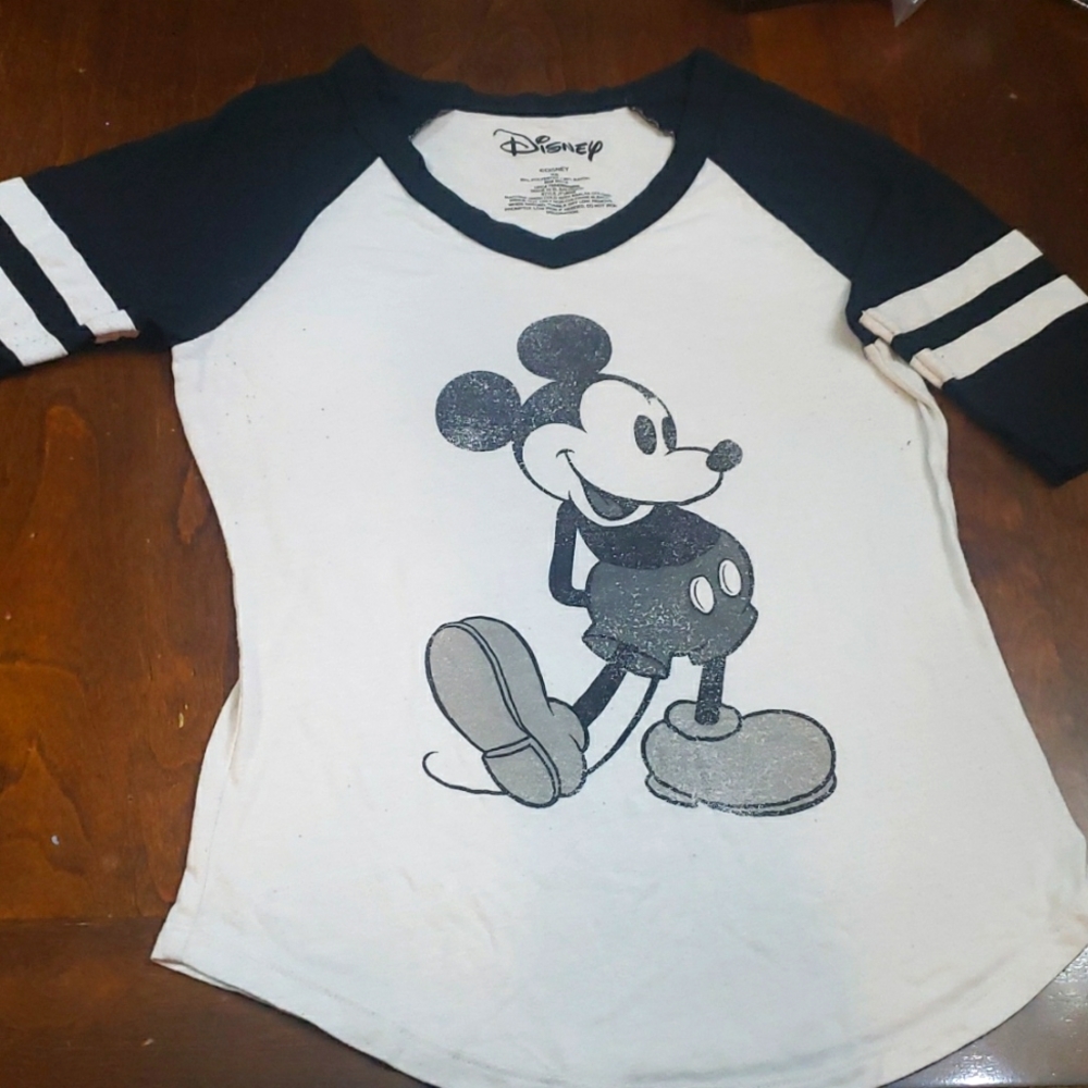 Mickey Mouse Mid Sleeve T-shirt